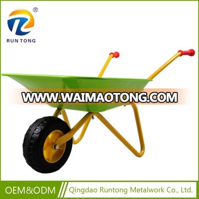 Wholesale Factory Price High Quality Toy 1 or 2 Wheel Child Wheel Barrow for Children