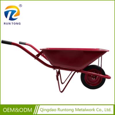 Promotional Metal Green Chrome Plated China Wheelbarrow