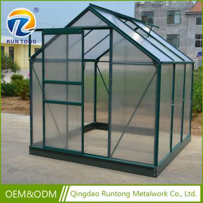 2.6 Square Meter New Arrival 2017 Customize Free Design Low Cost Agriculture Greenhouse