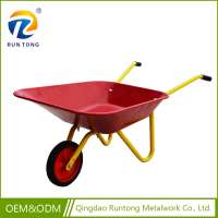 New Style Indoor Aluminium Children Toy Red Power Wheel Croft Barrow