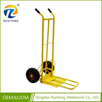 Wholesale High Quality Metal Stainless Steel Garden Tool Push Cart Hand Trolley