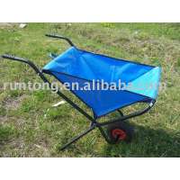 Qingdao RUNTONG Canvas Folding Wheelbarrow,Garden Folding Wheelbarrow