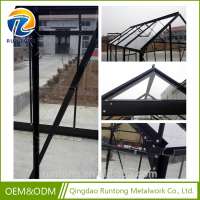 Qingdao RUNTONG Glass Greenhouse Mini Green Aluminum Garden Greenhouse